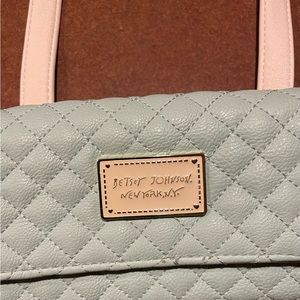 Betsy Johnson wallet with cross body strap